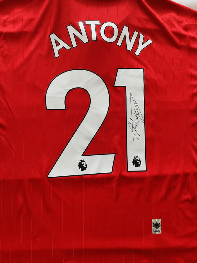 Gesigneerd Antony Manchester United Shirt – Een Must-Have voor de Ware Fan