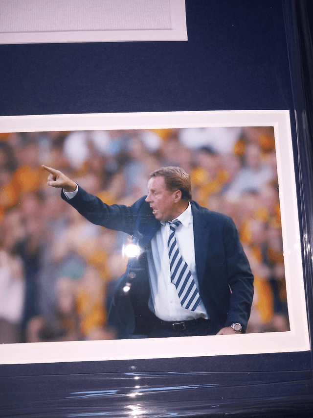 Gesigneerd Harry Redknapp Shirt (Wit)