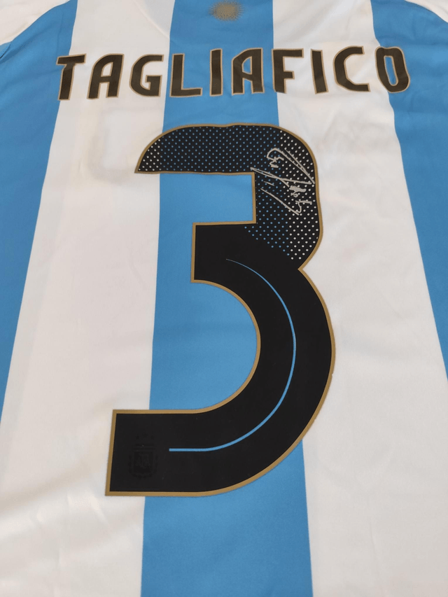 Gesigneerd Argentinië shirt Tagliafico 