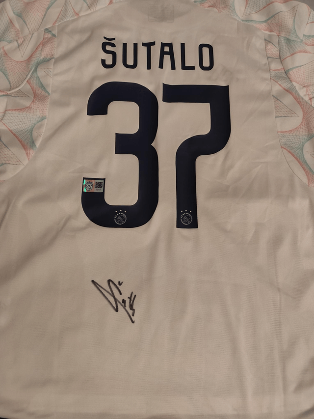 Gesigneerd Ajax Sutalo shirt