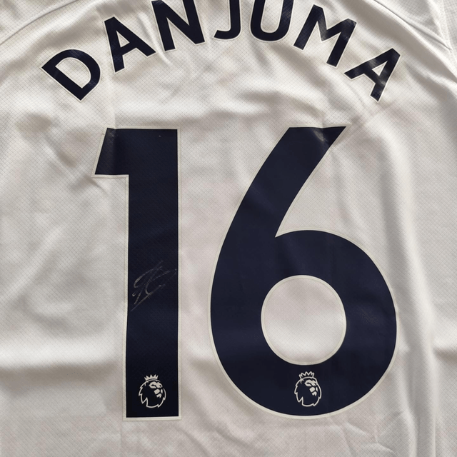 Gesigneerd Danjuma Tottenham Hotspur Memorabilia