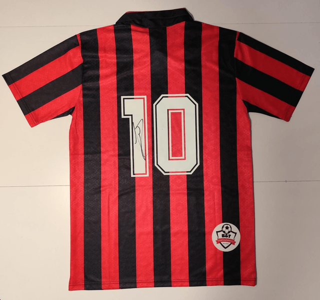 Gesigneerd Ruud Gullit Ac Milan shirt