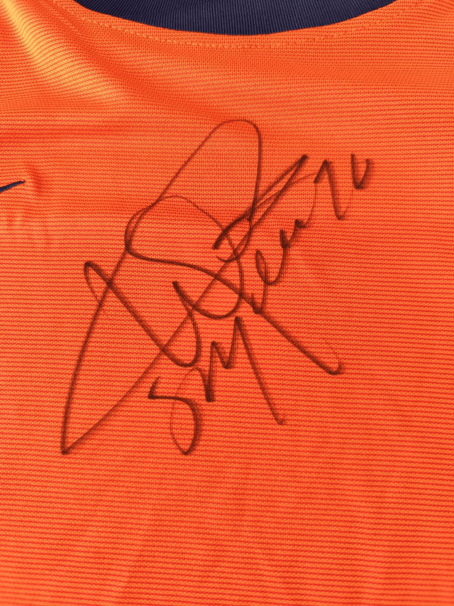 Gesigneerd Wesley Sneijder Nederlands elftal shirt