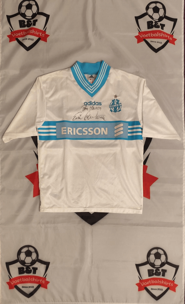 Gesigneerd Eric Cantona olympic Marseille