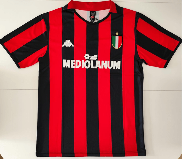 Gesigneerd Marco van Basten AC Milan shirt
