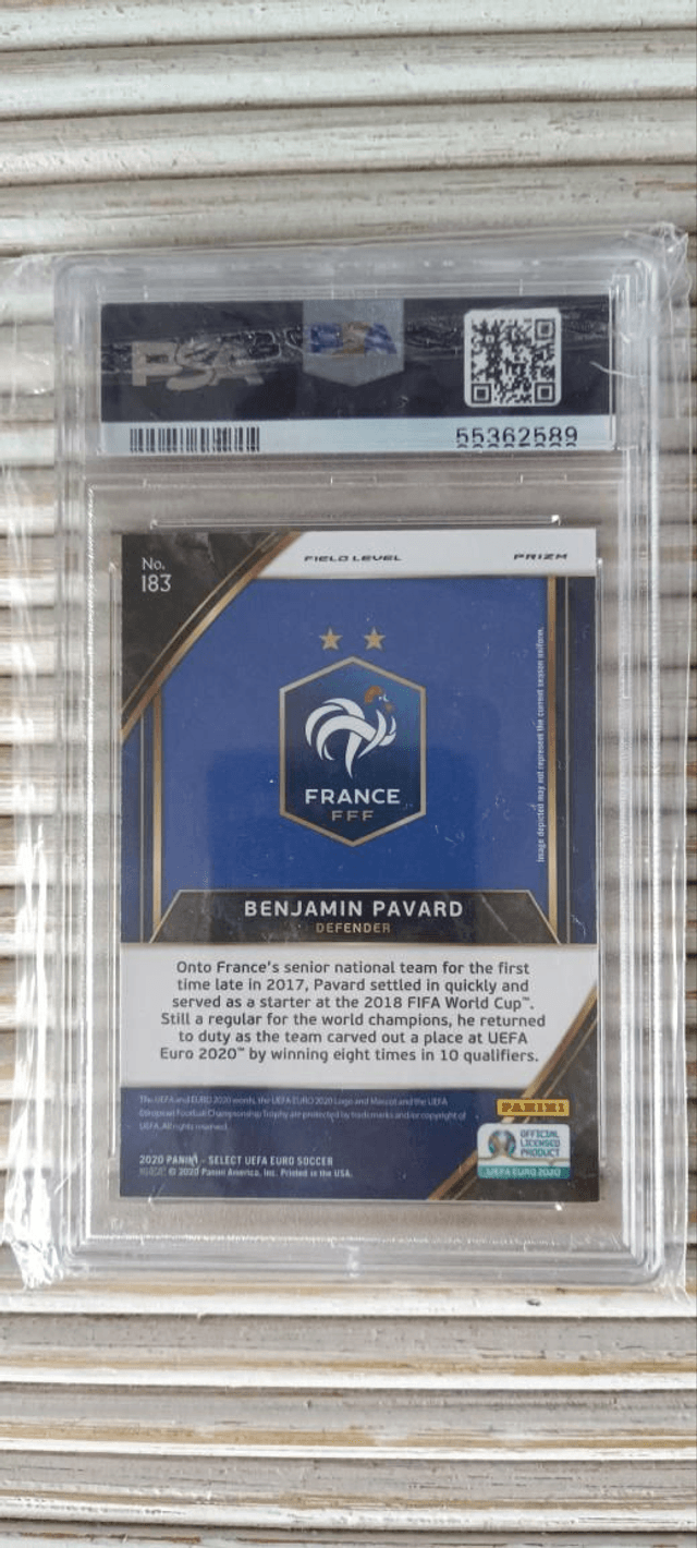 Panini psa Benjamin Pavard