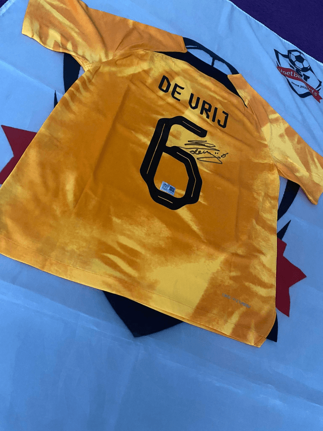 Gesigneerd Nederlands Elftal Shirt van Stefan de Vrij