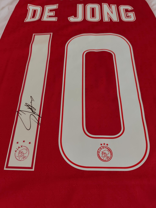 Gesigneerd shirt Siem de Jong
