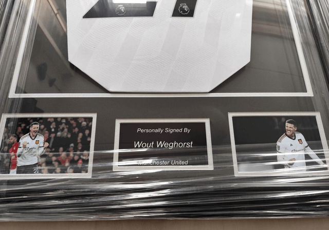Gesigneerd Wout Weghorst Manchester United