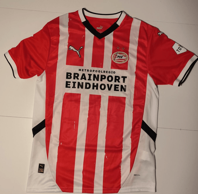 Gesigneerd Noa Lang psv shirt