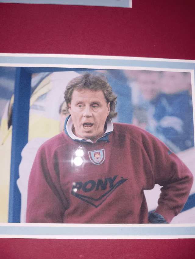 Gesigneerd shirt Harry Redknapp (rood)