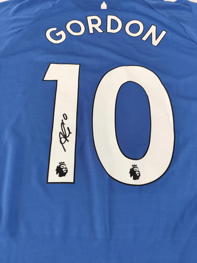 Gesigneerd Gordon Everton shirt