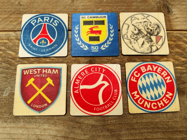 Club onderzetters 
