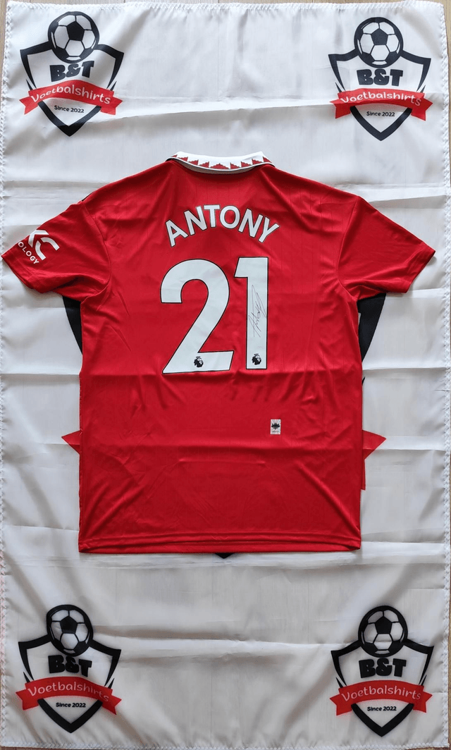 Gesigneerd Antony Manchester United Shirt – Een Must-Have voor de Ware Fan
