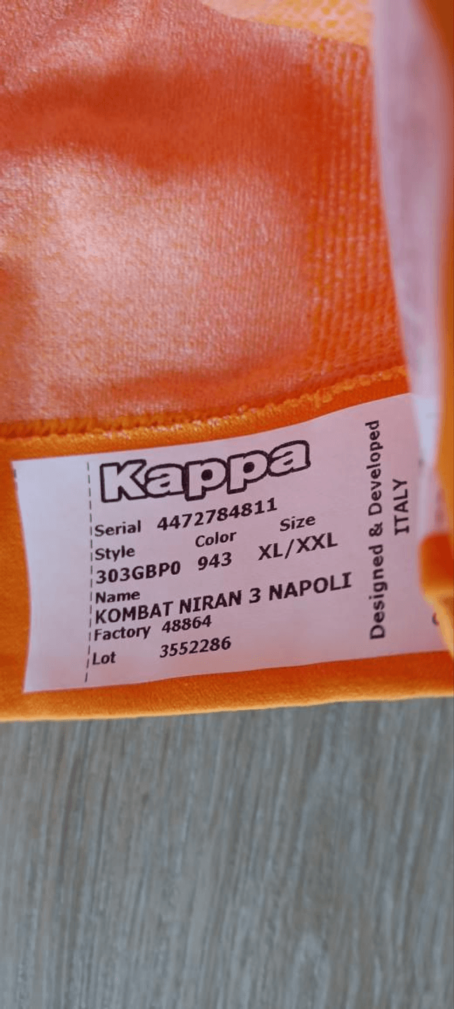 Napoli 2018-2019 Player Issue(oranje)