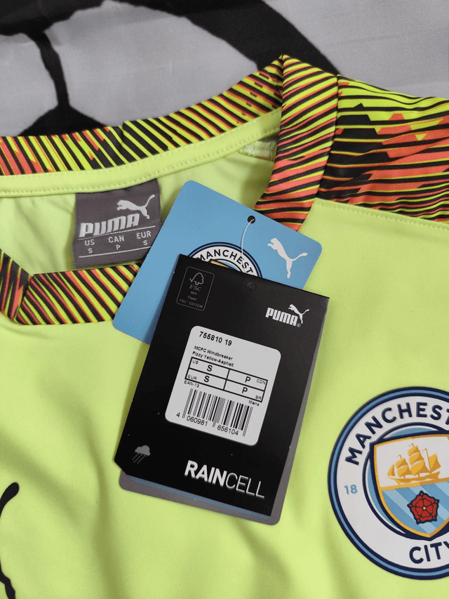 Manchester City Puma Windbreaker Training Top 2019/2020