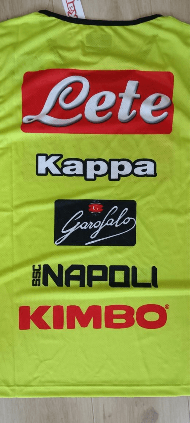 Napoli 2018-2019 Player issue hesje(geel)