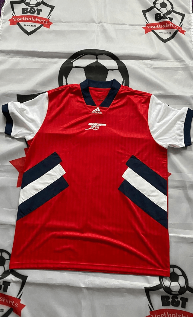 Gesigneerd Arsenal Icon Shirt Dennis Bergkamp