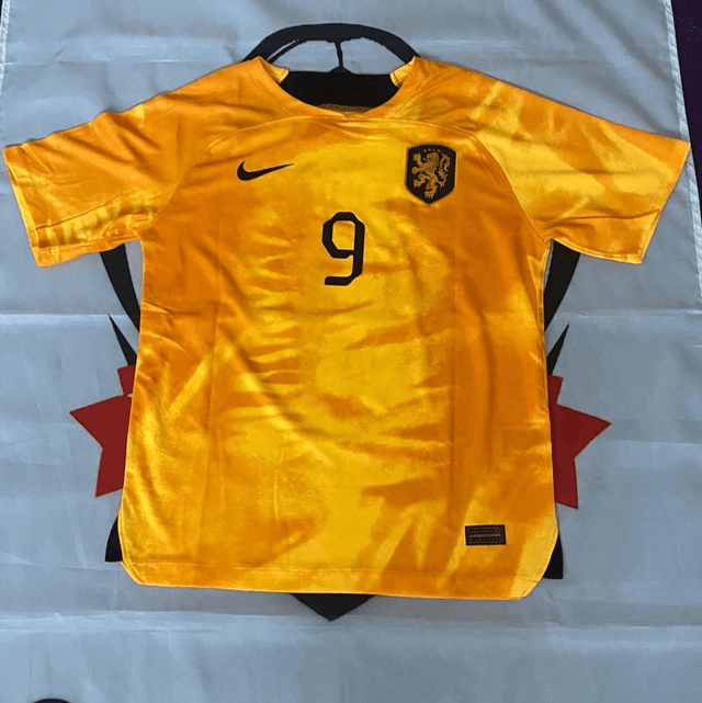 Gesigneerd Wout Weghorst Nederlands Elftal Shirt!
