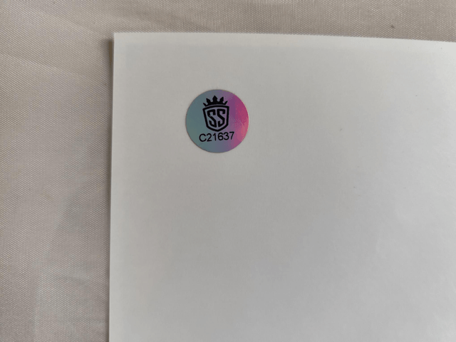Gesigneerde Foto van Ronald de Boer met Certificaat