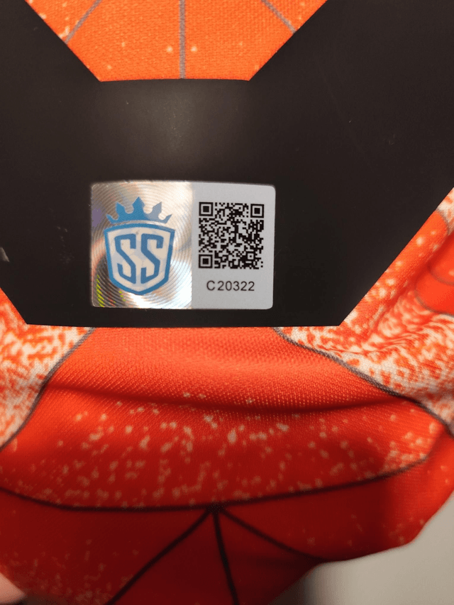 Gesigneerd Arnold Mühren Oranje shirt