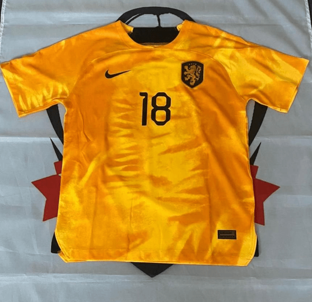 Gesigneerd Nederland Elftal Shirt van Kenneth Taylor