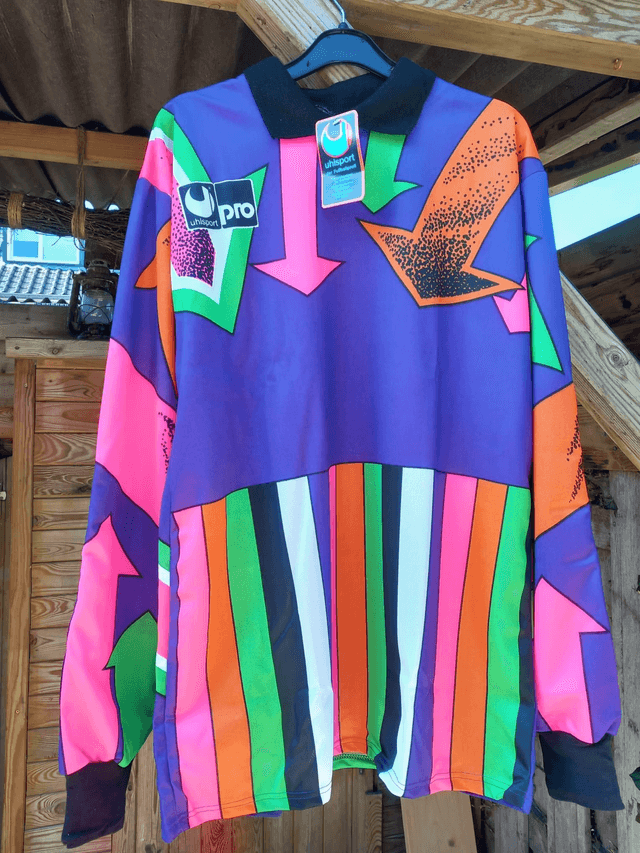 Vintage jaren 90 Ulhsport keepershirt Maat:L