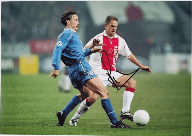 Gesigneerde Foto van Ronald de Boer met Certificaat