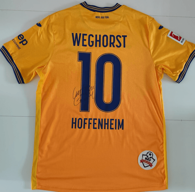 Gesigneerd Wout Weghorst Hoffenheim shirt 