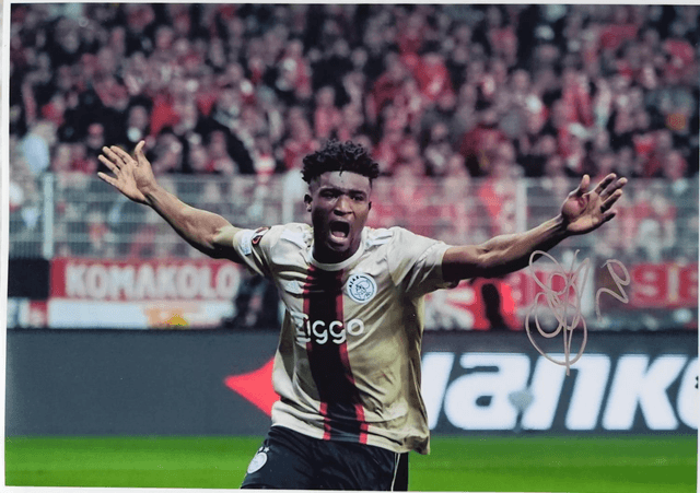 Gesigneerde Foto van Mohammed Kudus met Certificaat