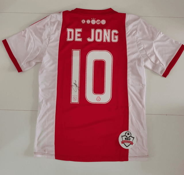 Gesigneerd shirt Siem de Jong