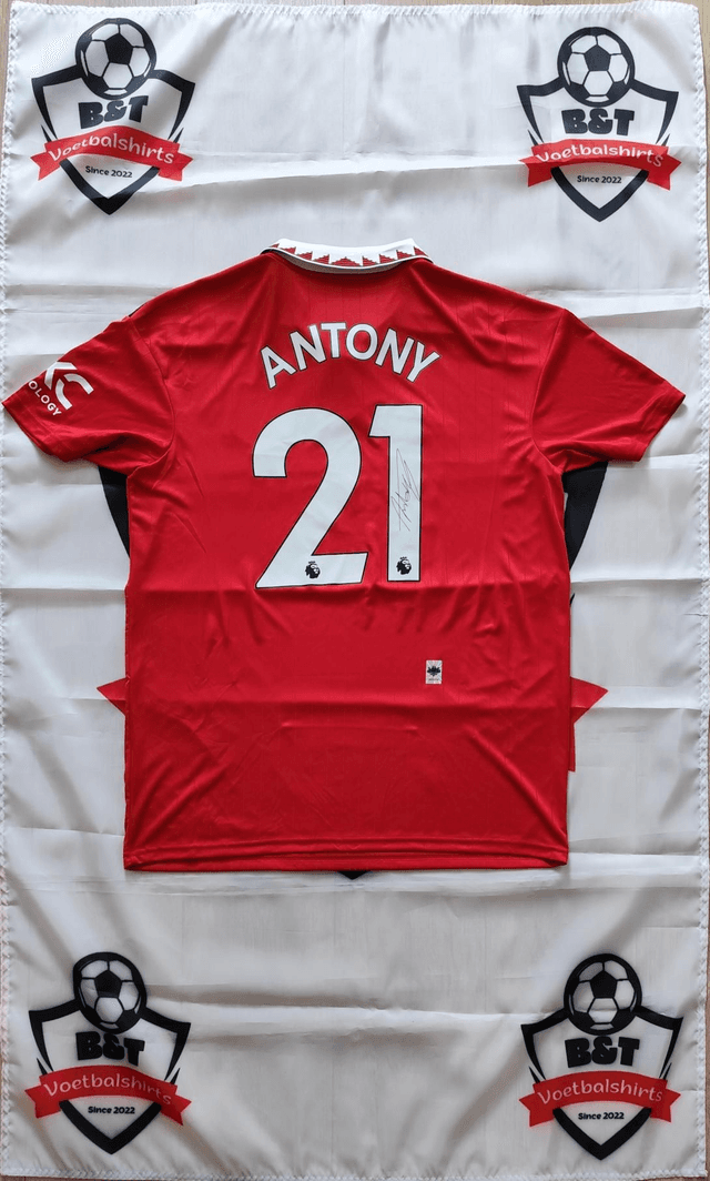 Gesigneerd Antony Manchester United Shirt – Een Must-Have voor de Ware Fan