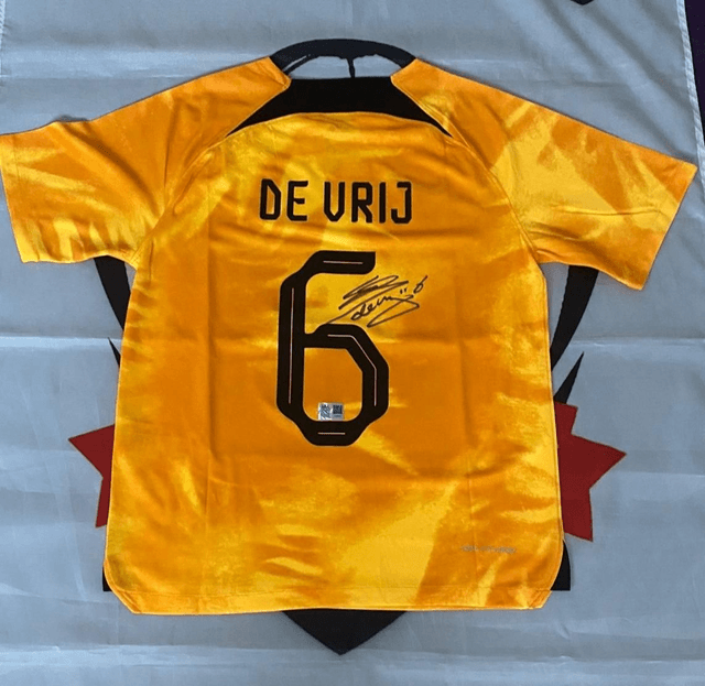 Gesigneerd Nederlands Elftal Shirt van Stefan de Vrij