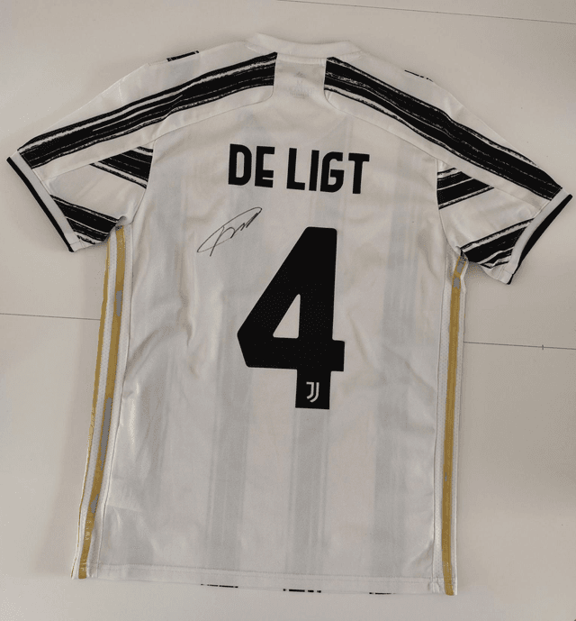 Gesigneerd Matthijs de ligt Juventus shirt