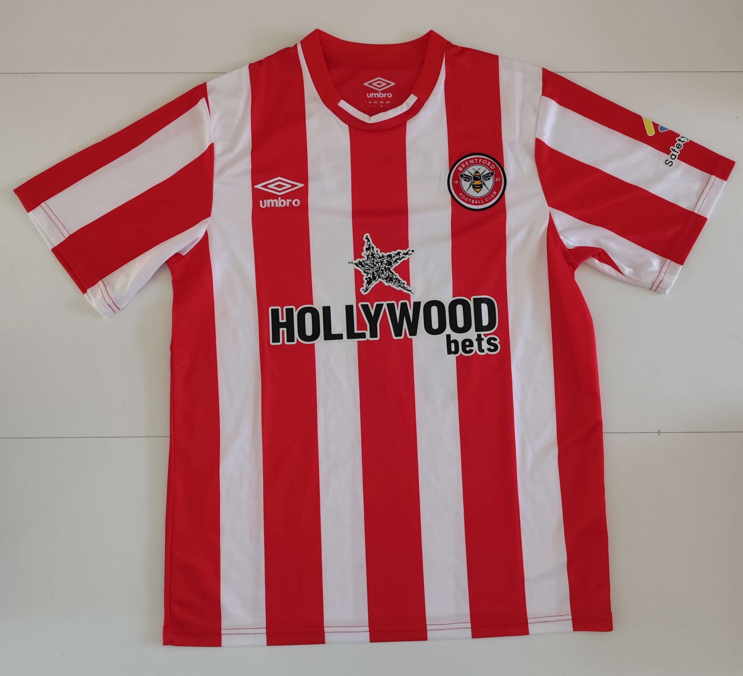 Gesigneerd Ivan Toney Brentford shirt - Afbeelding 2
