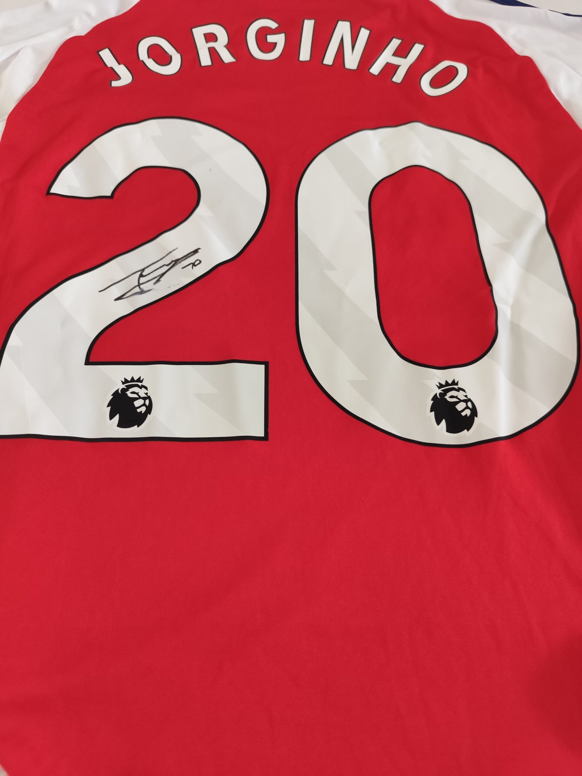 Gesigneerd Jorginho Arsenal shirt - Afbeelding 3