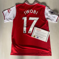 Gesigneerd Alex Iwobi Shirt – Een Prachtige Aanwinst voor Elke Verzameling