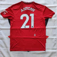 Gesigneerd Antony Manchester United Shirt