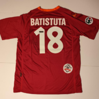Gesigneerd AS Roma Shirt – Gabriel Batistuta