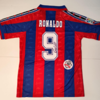 Gesigneerd FC Barcelona Shirt - Ronaldo #9