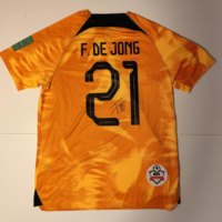 Gesigneerd Frenkie de Jong – Nederland Home Shirt 2022
