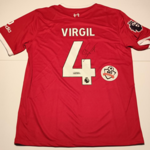 Gesigneerd Liverpool Shirt – Virgil van Dijk (#4)