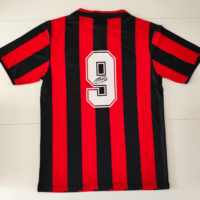 Gesigneerd Marco van Basten AC Milan shirt
