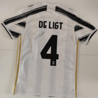 Gesigneerd Matthijs de ligt Juventus shirt