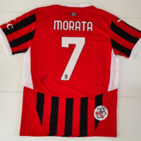 Gesigneerd Morata AC Milan shirt