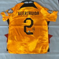 Gesigneerd Nederlands Elftal Shirt van Lutsharel Geertruida
