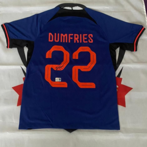 Gesigneerd Nederlands Elftalshirt van Denzel Dumfries!