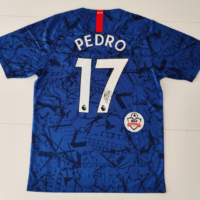 Gesigneerd Pedro Chelsea shirt