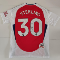 Gesigneerd Raheem Sterling Arsenal shirt