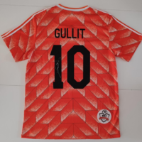 Gesigneerd Ruud Gullit Nederlands elftal shirt